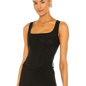 Miaou Black corset